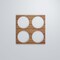 Ekena Millwork Medium Wembley Decorative Fretwork Wood Wall Panels, Walnut, 15 3/8"W x 15 3/8"H x 3/8"T WALW16X16X0375WEMWA - alternate 5